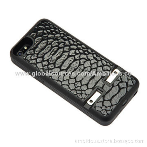 Power bank case for iPhone, 2,000mAh capacity